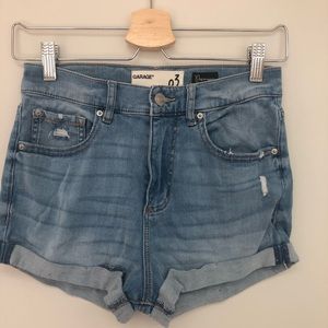 Garage Stretchy Denim Shorts